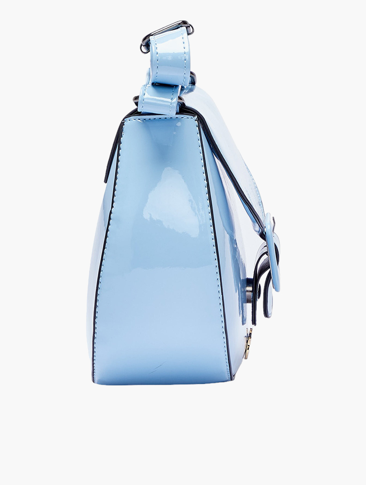 MyRunway | Shop Scotty Bags & Co. Shiny Baby Blue Zobuhle Patent